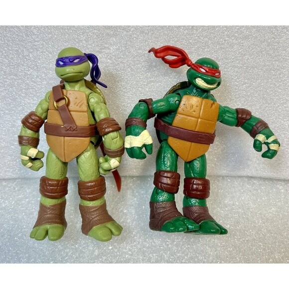Lot of 4-2012 TMNT Figures Mixed Sets, 1- Mutant Ooze Chuckin' Action As shown - Picture 3 of 6